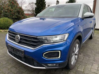 gebraucht VW T-Roc Style 1.5 TSI DSG LED Virtual AHK Leder ACC 19Zoll