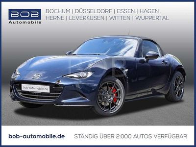 Gebraucht Mazda MX5 Homura-Line 132 PS (97 kW) 2025 Deep crystal blue (blau) Cabrio