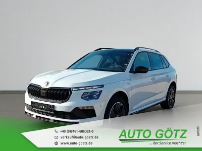 Neu Skoda Kamiq Monte Carlo 150 PS (110 kW) 2025 Weiß SUV