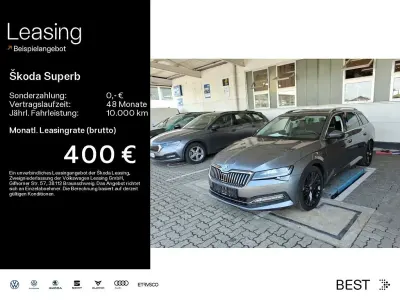 Gebraucht Skoda Superb Premium Edition 200 PS (147 kW) 2023 Graphitegrau metallic (metallic) Kombi