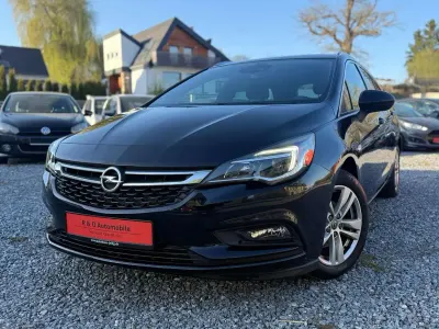 Gebraucht Opel Astra 110 PS (80 kW) 2019 Tiefsee blau Kombi