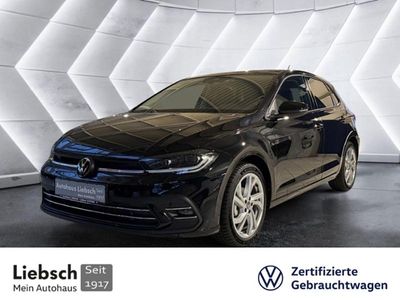 Gebraucht VW Polo Style 95 PS (69 kW) 2024 Schwarz Limousine