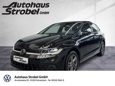 Second-hand VW Polo R-line 95 CP (69 kW) 2023 Negru Hatchback