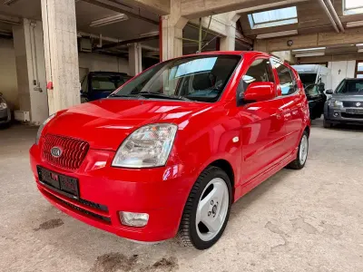 Używany Kia Picanto EX 65 KM (47 kW) 2004 Czerwony Hatchback