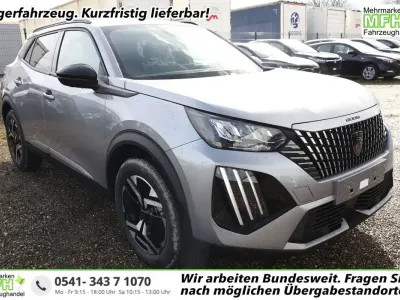 Neu Peugeot 2008 Allure 145 PS (106 kW) 2025 Artense silber metallic SUV