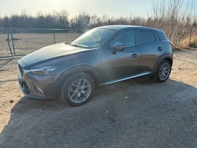 Usado Mazda CX-3 Sports-Line 150 HP (110 kW) 2018 Cinzento SUV