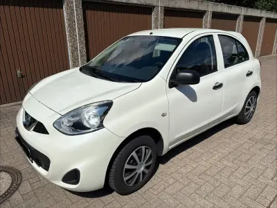 Gebraucht Nissan Micra Visia 80 PS (58 kW) 2014 Weiß Kleinwagen