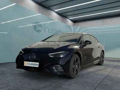 Schwarz Gebraucht 2023 Mercedes EQE300 AMG line Limousine | 47.750 € (Etwas zu teuer)