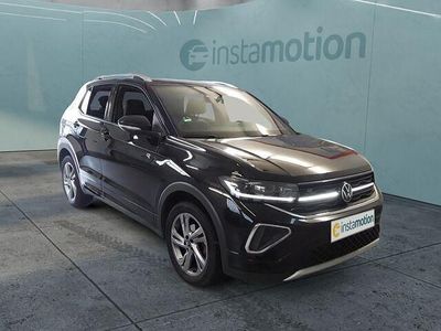 Schwarz Gebraucht 2024 VW T-Cross R-line SUV | 26.950 € (Etwas zu teuer)