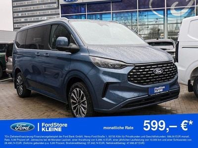 Neu Ford Tourneo Titanium 150 PS (110 kW) 2025 Blau Van / Kleinbus