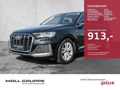 Gebraucht Audi Q7 S-Line 231 PS (169 kW) 2022 Mythosschwarz metallic SUV