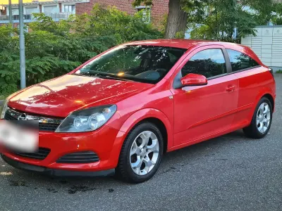 Gebraucht Opel Astra GTC 105 PS (77 kW) 2005 Rot Coupé