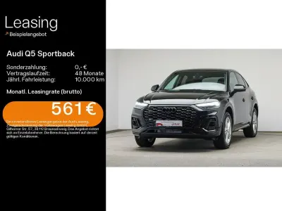 Gebraucht Audi Q5 Sportback S-Line 299 PS (219 kW) 2023 Mythosschwarz metallic SUV