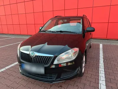 Gebraucht Skoda Fabia 86 PS (63 kW) 2012 Schwarz Kombi