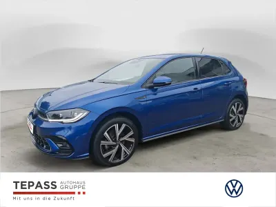 Gebraucht VW Polo Beats 110 PS (80 kW) 2022 Blau Kleinwagen