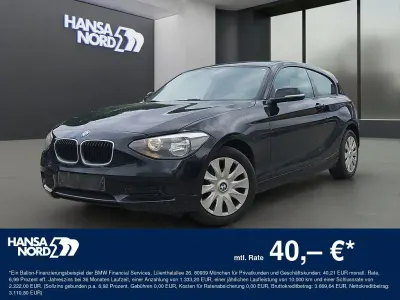 Gebraucht BMW 114 102 PS (75 kW) 2013 Schwarz / schwarz ii Kleinwagen