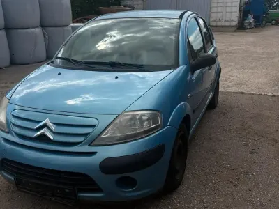 Gebraucht Citroën C3 69 PS (50 kW) 2008 Blau Kleinwagen