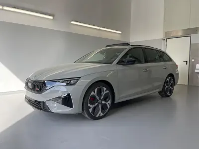 Ny Skoda Octavia RS 265 HK (194 kW) 2026 Grå Stationcar