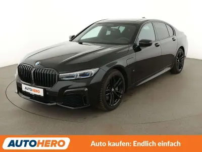 Gebraucht BMW 745e iPerformance 394 PS (289 kW) 2020 Saphirschwarz Limousine
