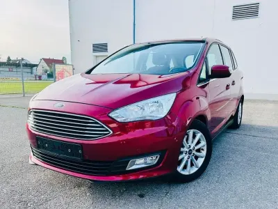 Second-hand Ford Grand C-Max 150 CP (110 kW) 2017 Roșu Monovolum