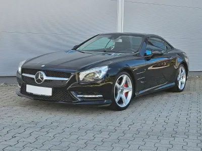 Gebraucht Mercedes SL500 AMG line 435 PS (319 kW) 2013 Schwarz Cabrio