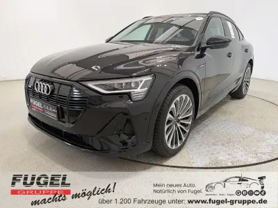 Gebraucht Audi e-tron Sportback S-Line 300 kW (408 PS) 2023 Mythosschwarz metallic SUV