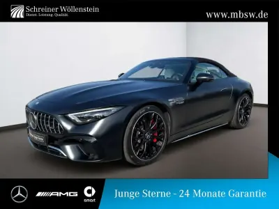 Gebraucht Mercedes SL55 AMG AMG 476 PS (350 kW) 2025 Manufaktur magno lack manufaktur nachtschwarz magn Cabrio