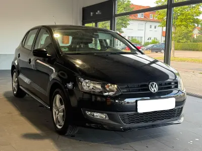 Gebraucht VW Polo 2009 Schwarz Kleinwagen