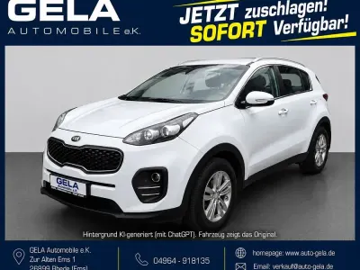 Gebraucht Kia Sportage Vision 132 PS (97 kW) 2017 Weiß SUV