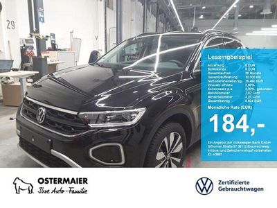 Gebraucht VW T-Roc Move 116 PS (85 kW) 2024 Schwarz SUV