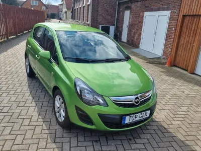 Gebraucht Opel Corsa Energy 69 PS (50 kW) 2014 Grün Kleinwagen