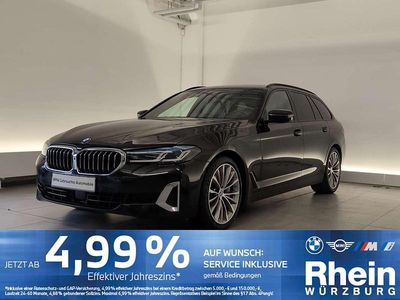 Gebraucht BMW 540 Luxury Line 340 PS (250 kW) 2021 Black sapphire metallic Kombi