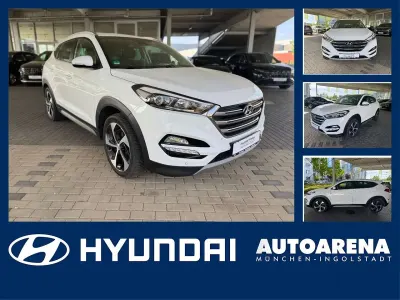 Gebraucht Hyundai Tucson Style 177 PS (130 kW) 2017 Weiß SUV