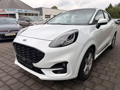 Gebraucht Ford Puma ST-Line 125 PS (91 kW) 2021 Weiß SUV