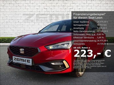 Gebraucht Seat Leon FR 150 PS (110 kW) 2023 Rot Limousine