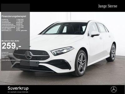 Gebraucht Mercedes A250 AMG 218 PS (160 kW) 2025 Weiß unilack polarweiß Limousine