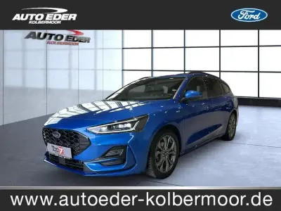 Brugt Ford Focus ST-Line 155 HK (114 kW) 2023 Blå Stationcar