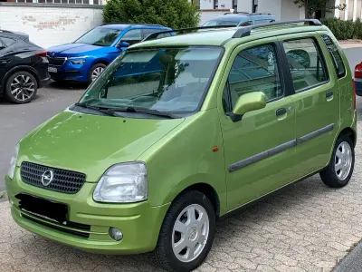 Gebraucht Opel Agila Njoy 75 PS (55 kW) 2002 Grün Van / Kleinbus
