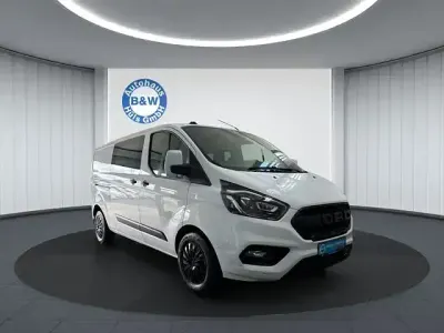Gebraucht Ford Transit Custom Trend 131 PS (96 kW) 2020 Weiß Van / Kleinbus