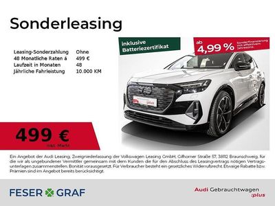 Gletscherweiß Gebraucht 2025 Audi Q4 e-tron Ambiente SUV | 52.990 € (Teuer)