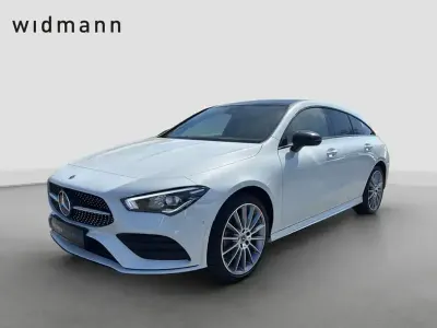 Gebraucht Mercedes CLA250e Shooting Brake AMG line 160 PS (117 kW) 2022 Weiß Kombi
