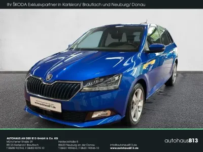 Gebraucht Skoda Fabia Soleil 110 PS (80 kW) 2019 Raceblau metallic Kleinwagen