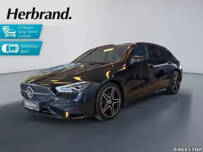 Gebraucht Mercedes CLA200 Shooting Brake AMG line 163 PS (119 kW) 2024 Schwarz Kombi