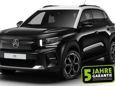Neu Citroën C3 101 PS (74 kW) 2026 Schwarz SUV