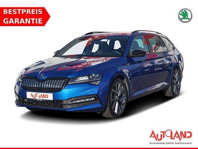 Gebraucht Skoda Superb SportLine 218 PS (160 kW) 2020 Blau Kombi