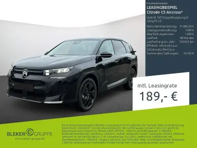 Gebraucht Citroën C5 Aircross 136 PS (100 kW) 2025 Perla nera schwarz m SUV