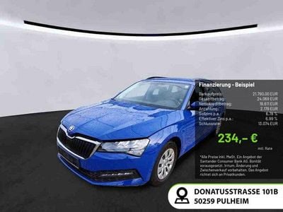 Gebraucht Skoda Superb Active 150 PS (110 kW) 2022 Energyblau Kombi