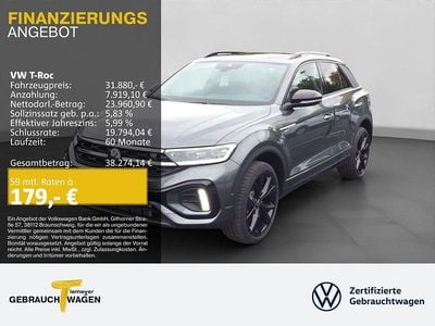Gebraucht VW T-Roc R-line 150 PS (110 kW) 2025 Indiumgrau metallic SUV
