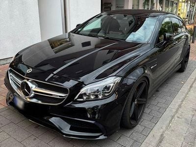 Usata Mercedes CLS63 AMG Shooting Brake AMG 585 CV (430 kW) 2015 Nero Station wagon