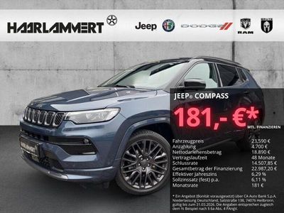 Gebraucht Jeep Compass 150 PS (110 kW) 2021 Blau SUV
